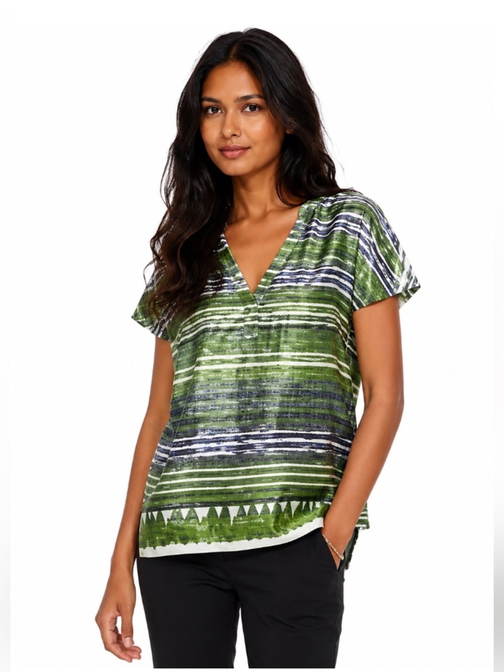 Hugo Boss Top 0 Silk Green